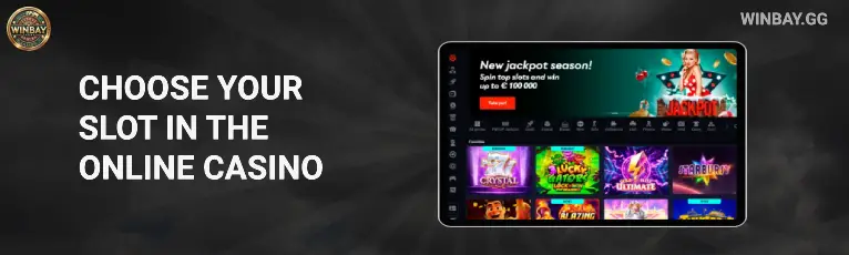 Passaggio 1 — Scegli un casinò online affidabile come Winbay Casino