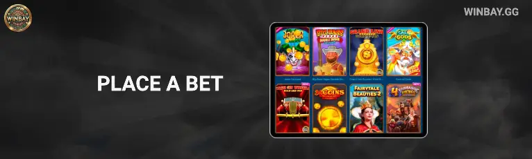 Passaggio 3 — Effettua la tua scommessa su Winbay Casino